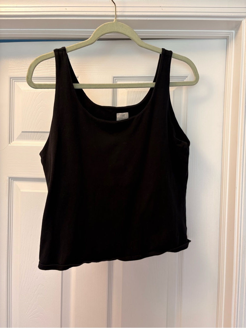 J. Jill Black Scoop-Neck Tank, XLG